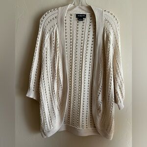 Liz Claiborne XL Open Front Cardigan